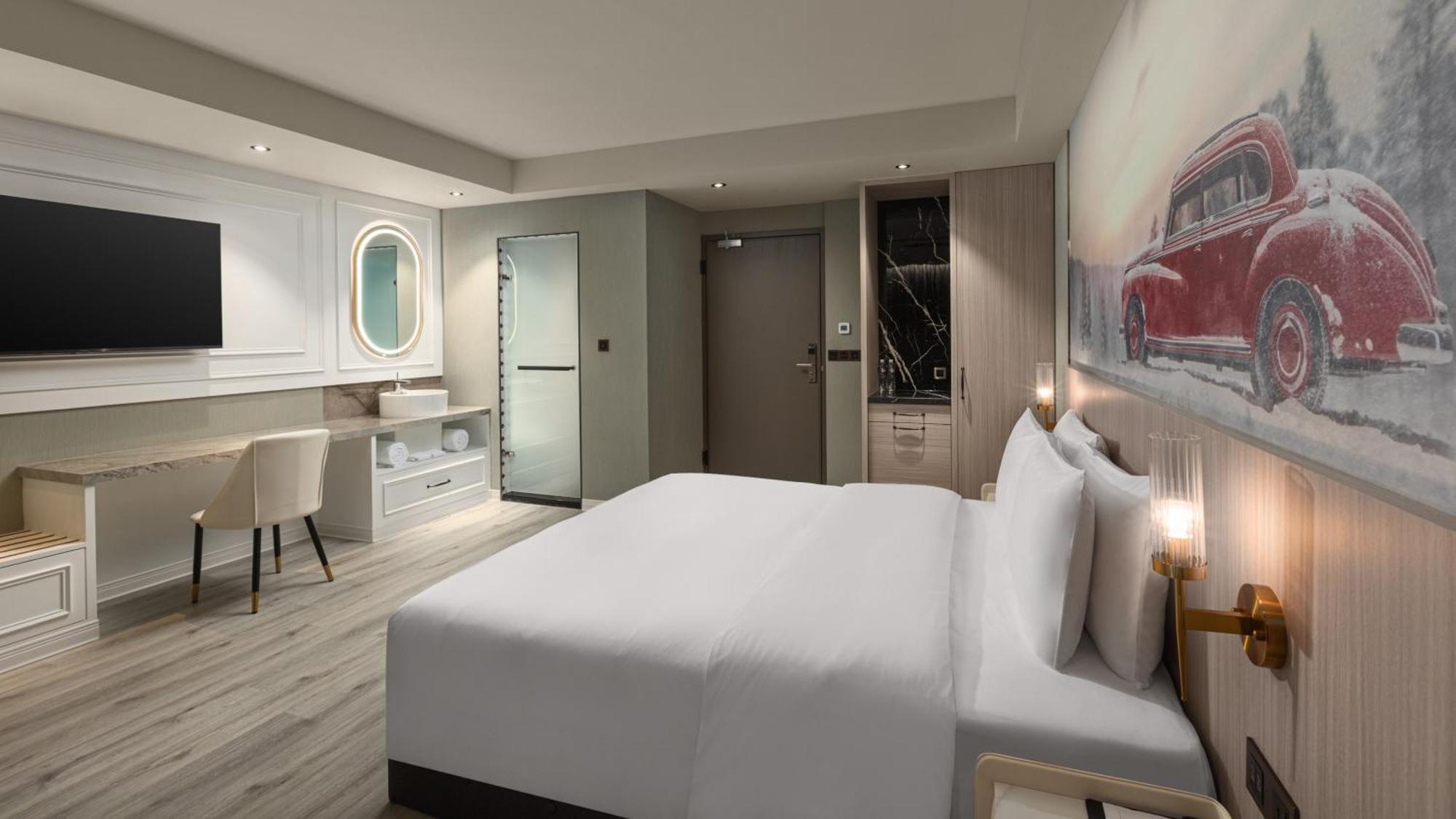 Tryp By Wyndham New Taipei Linkou 新北林口爵怡溫德姆酒店機場捷運mrta9林口站 Εξωτερικό φωτογραφία